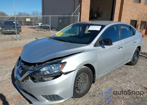 2019 Nissan Sentra S z USA, uszkodzony, nr VIN 3N1AB7AP5KY271019